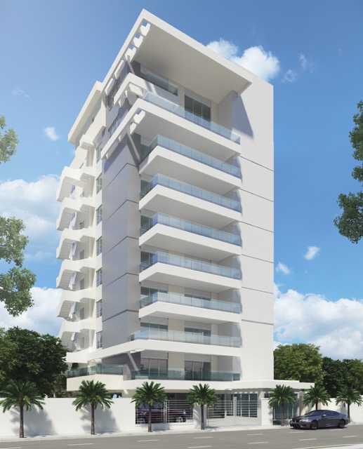 Proyecto de apartamentos de lujo bella vista, santo domingo, 1 x piso