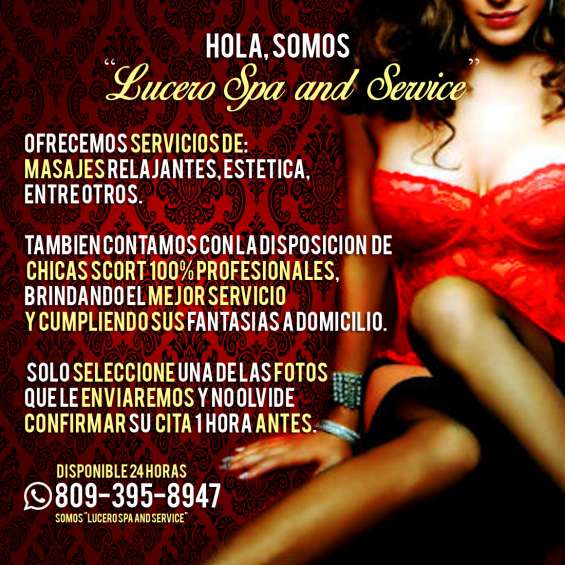 Masajes Y Chicas Scort 100 Profesionales Somos Lucero Spa And Service En Santo Domingo 3724